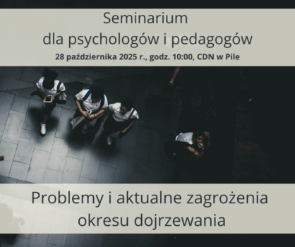 Seminarium dla pedagogów