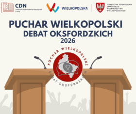 Puchar Wielkopolski Debat Oksfordzkich 2026 – zaproszenie