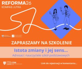 Harmonogram szkoleneń Reforma 26