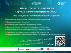 Rekrutacja Cyfrowa Szkoła Wielkopolska 2030