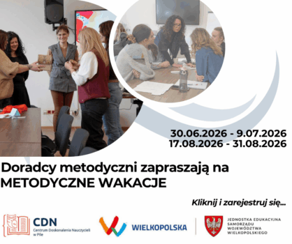 Metodyczne wakacja plakat