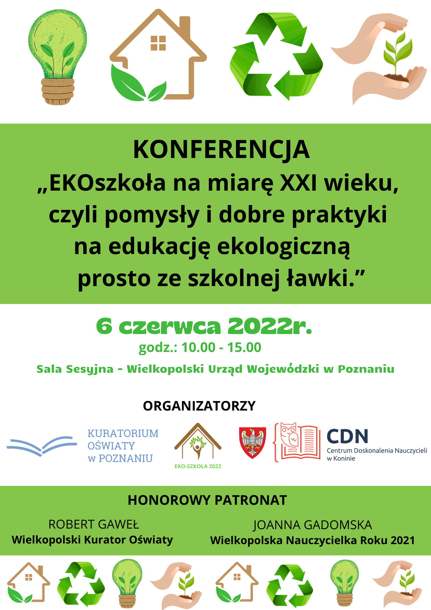 Plakat Konferencji EKOszkoła